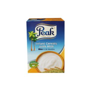 peak rice infant cereal