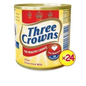 three crown evaporated milk